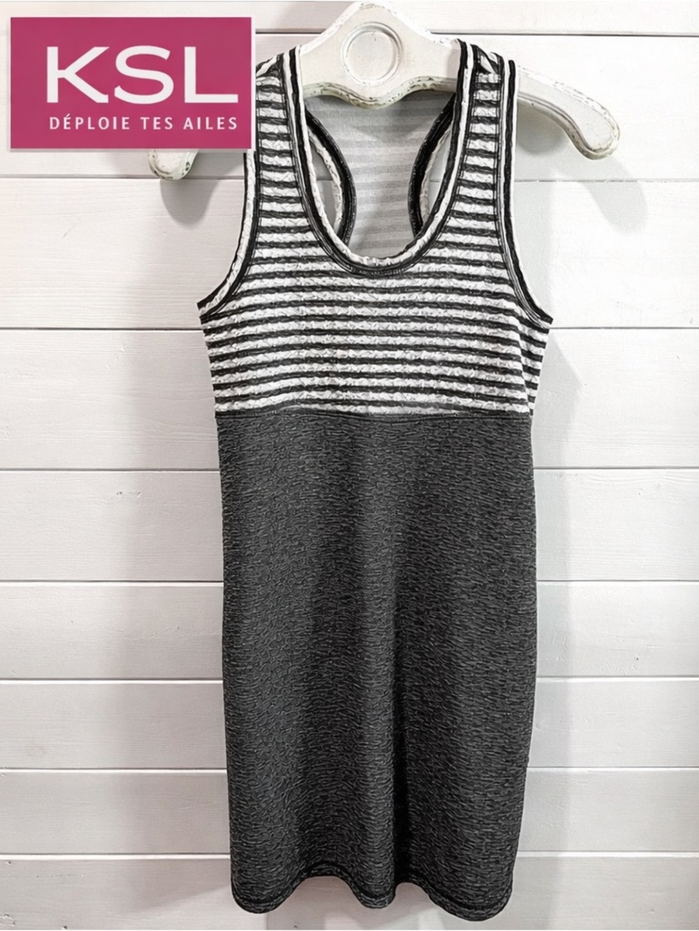 KSL – Grey Fitted Athletic Dress – Size M